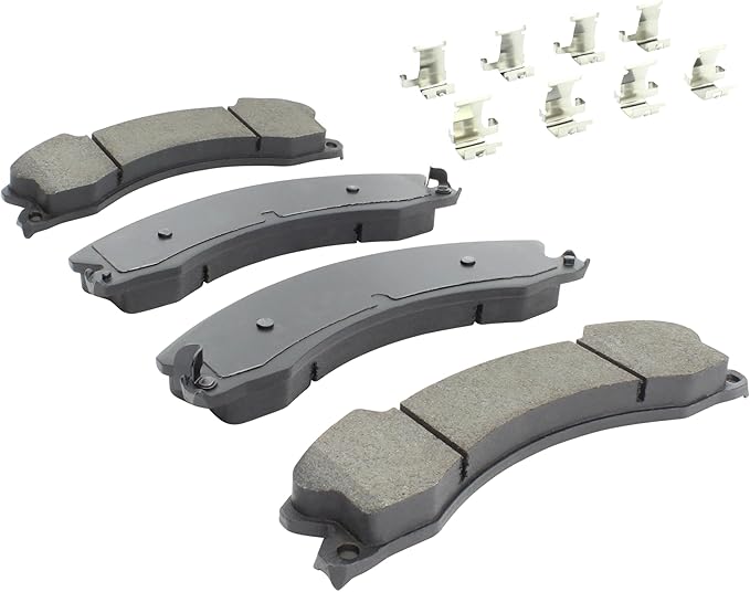 Premium Semi-Metallic Front Brake Pads Compatible