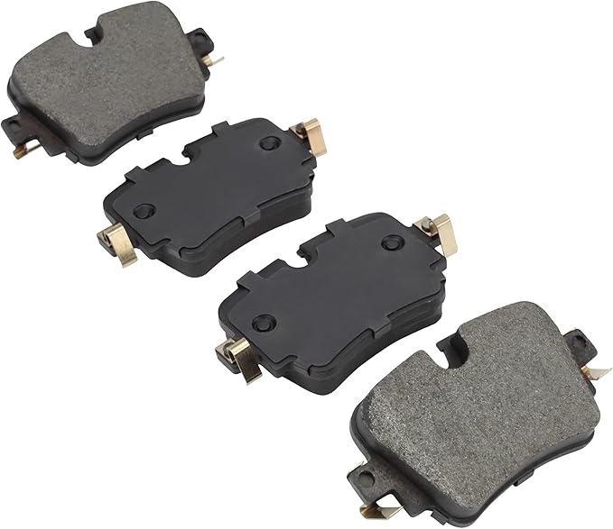 Premium Ceramic Rear Brake Pads Compatible