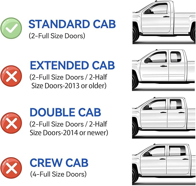 Window Visors Rain Guards for 2002-2008 Dodge Ram 1500 Regular Cab, Out-Channel