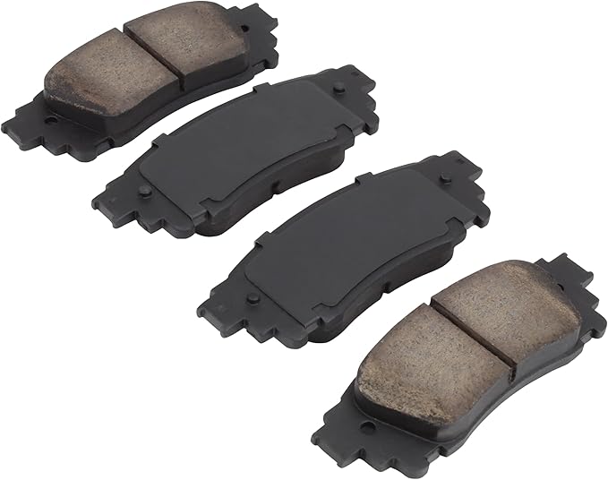 Premium Ceramic Rear Brake Pads Replacement