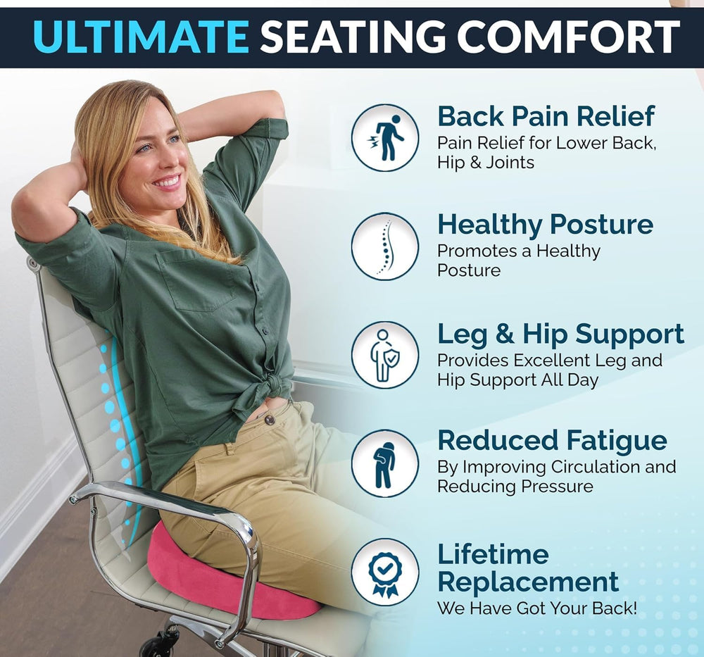 ComfiLife Doctor Recommended Seat Cushion - Premium Gel & Memory Foam Off...