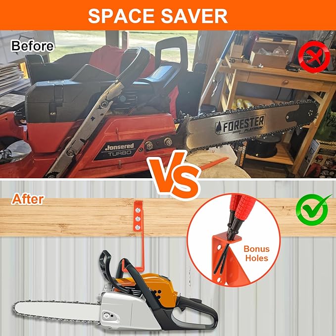 3 in 1 Chainsaw Holder 10"