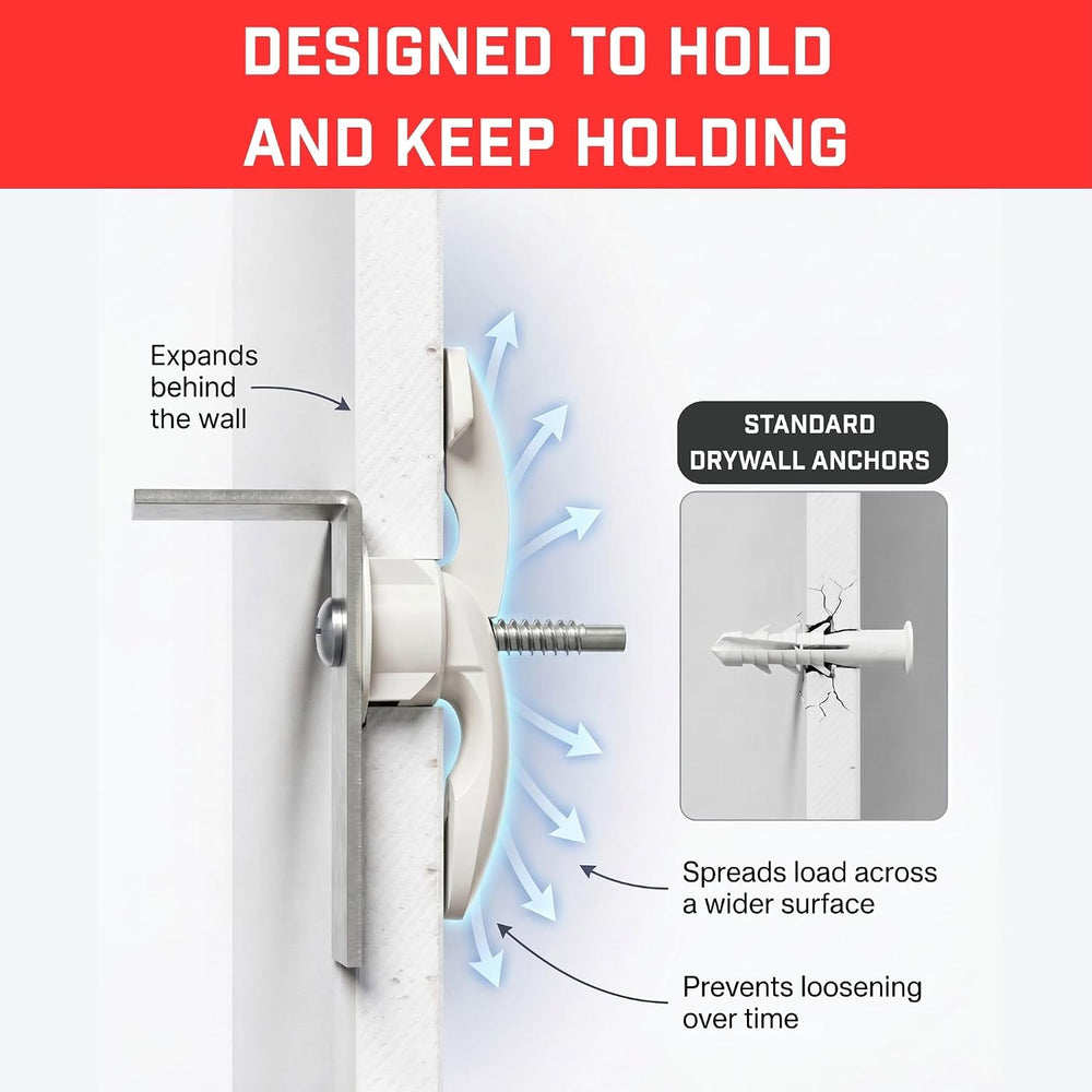 Extra Plasterboard Fixings Heavy Duty - 96 Pack