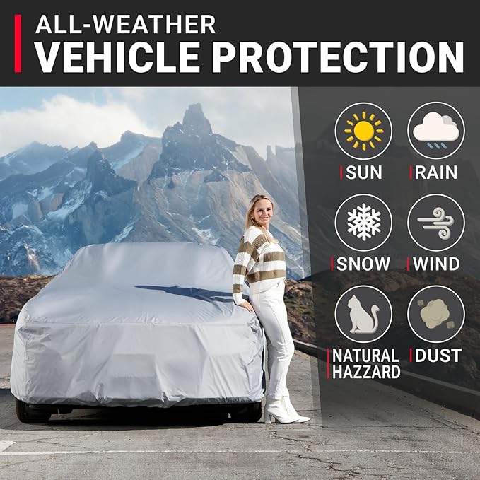 iCarCover Premium Car Cover for 1978-1981 Pontiac Lemans 2-Door, 4-Door Heavy