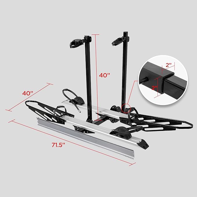 Rockland Foldable 2-Ebike Rack
