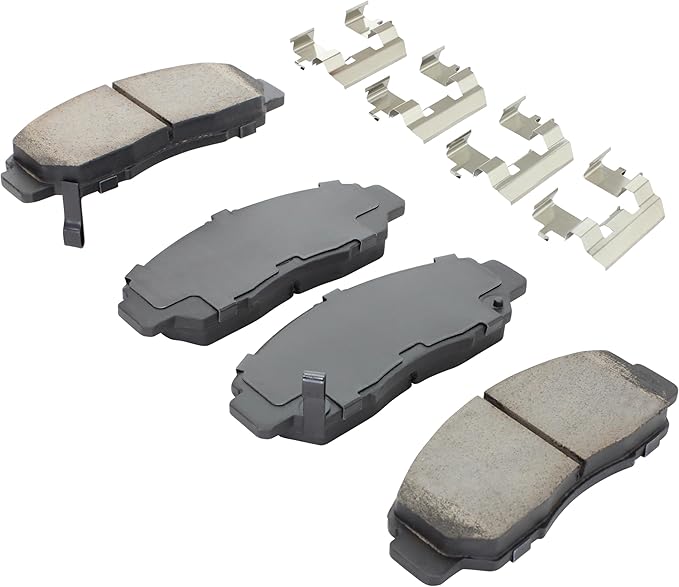 Premium Ceramic Front Brake Pads Compatible