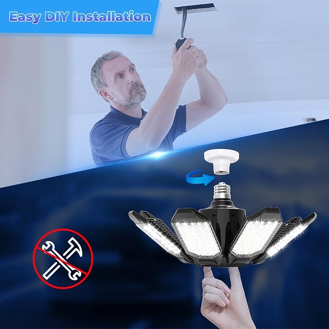 LED Garage Light (2Pack)