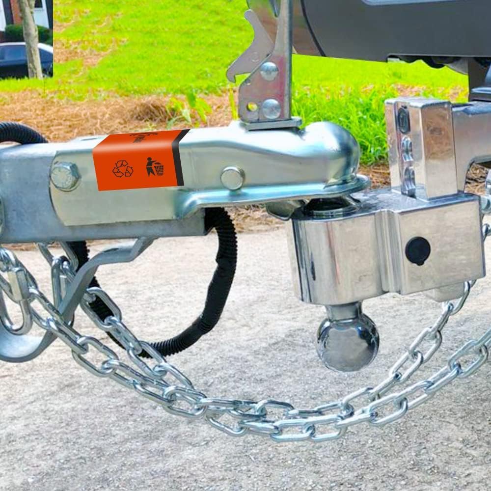 27" Trailer Safety Chain Kit w/ 5/16" Hooks 7000 lbs 2PK