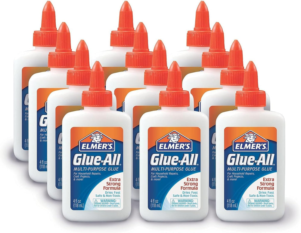 Elmer's Glue-All, Multi-Purpose Liquid Glue, 4oz, 12 Count - #1 Teacher B...