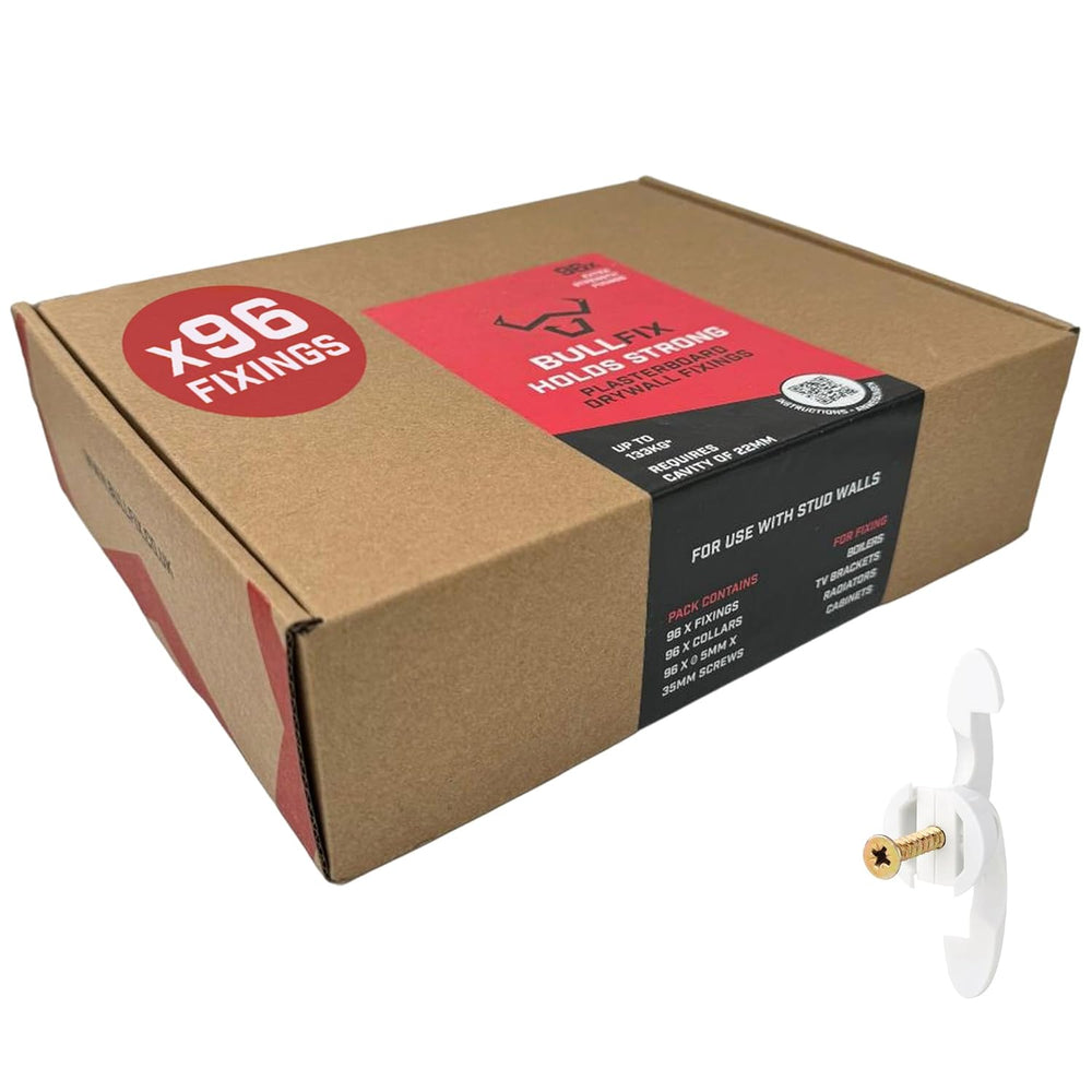 Extra Plasterboard Fixings Heavy Duty - 96 Pack