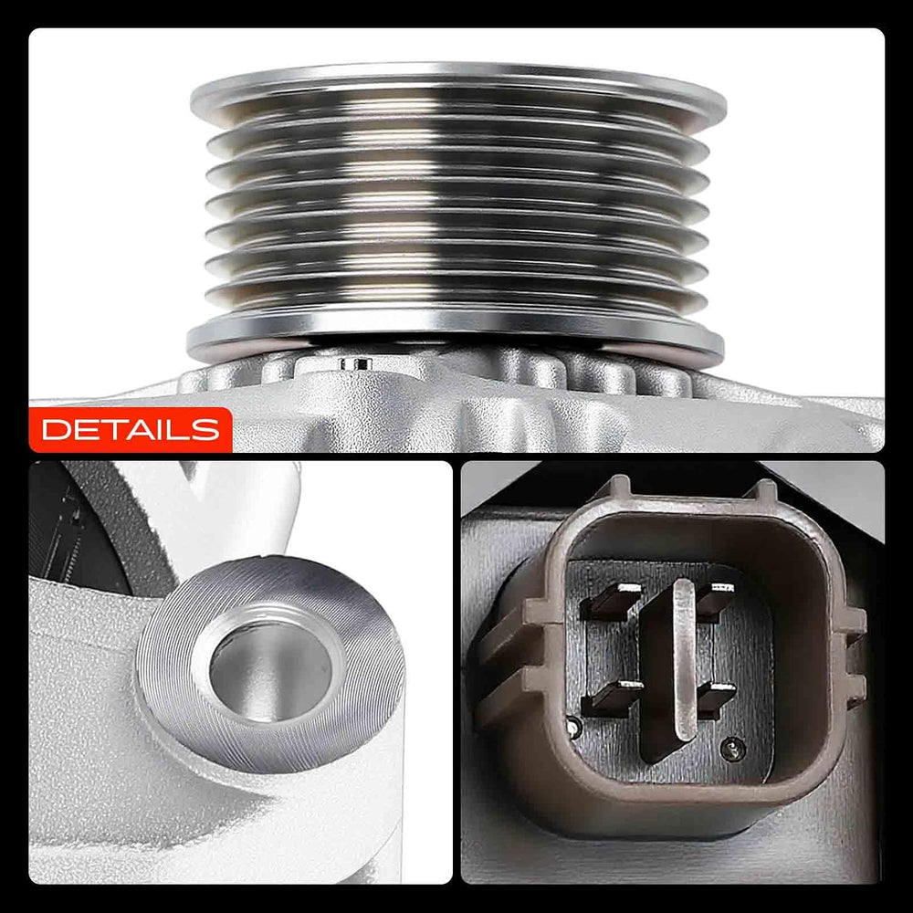 A-Premium Alternator, 12V 105A 7-Groove Pulley Clockwise