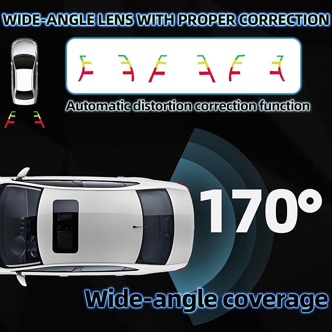 MITZONE Rear View Backup Camera Compatible