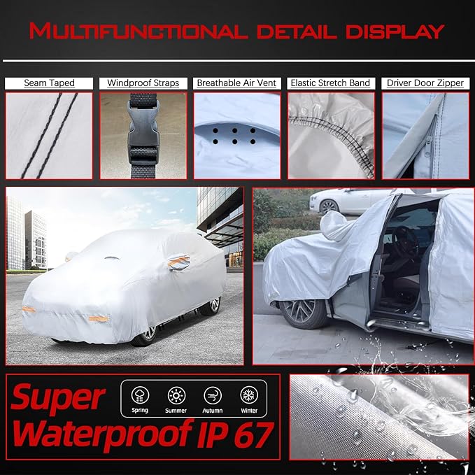 30 Layers Heavy Duty SUV Car Cover
