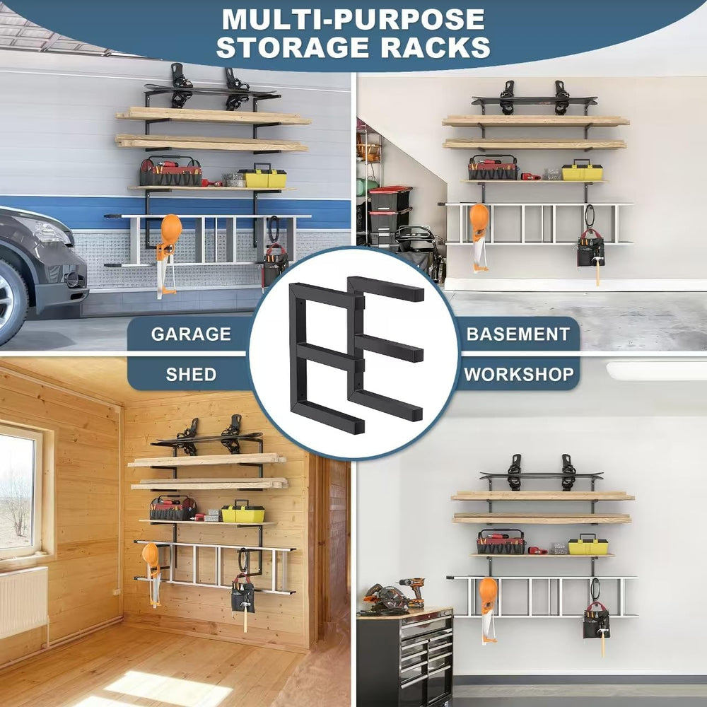 Ultrawall Lumber Storage Rack, Wall Mount Wood Storage Racks