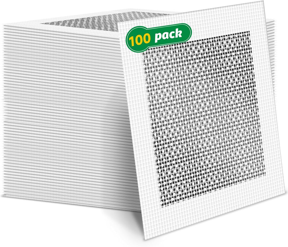 100Pcs 6 Inch Drywall Patch, Wall Repair Patches Wall Hole Repair Patch