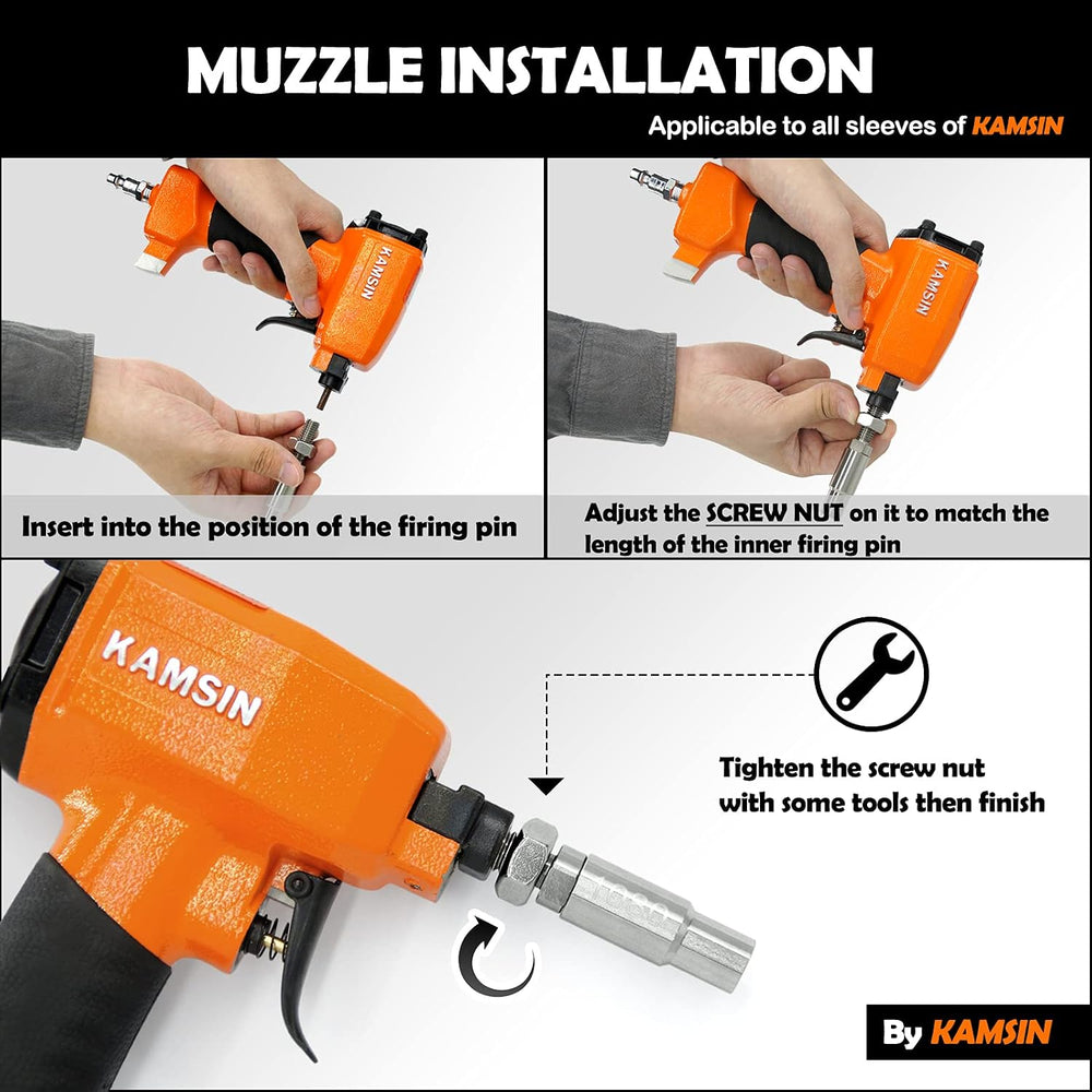 1080 Replacement Muzzle Sleeve for Pneumatic Decorative Nailer
