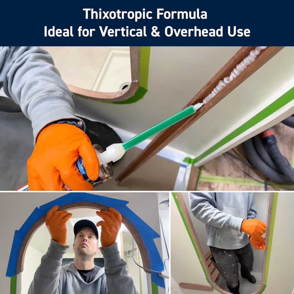 TotalBoat Thixo Structural Marine Epoxy Glue - 185ml Tube with Mixing Tips