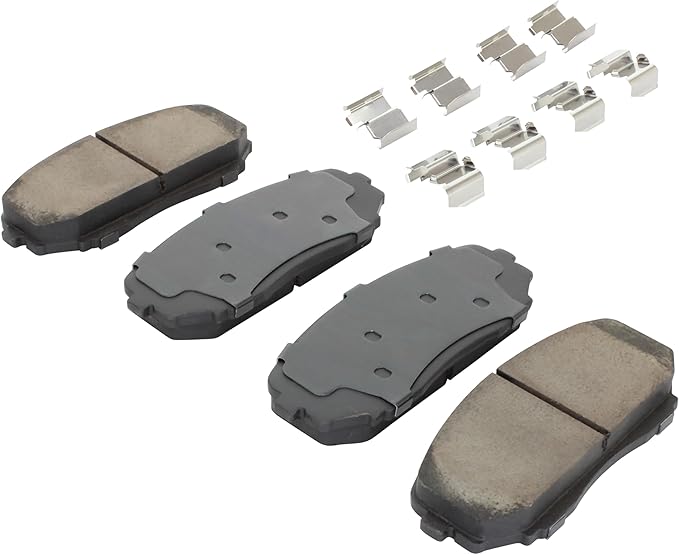 Premium Ceramic Front Brake Pads Compatible