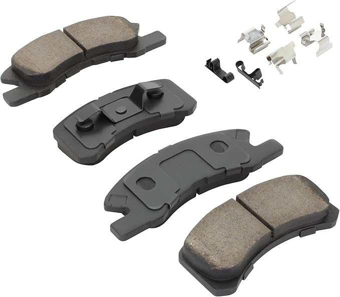 Premium Ceramic Front Brake Pads Compatible