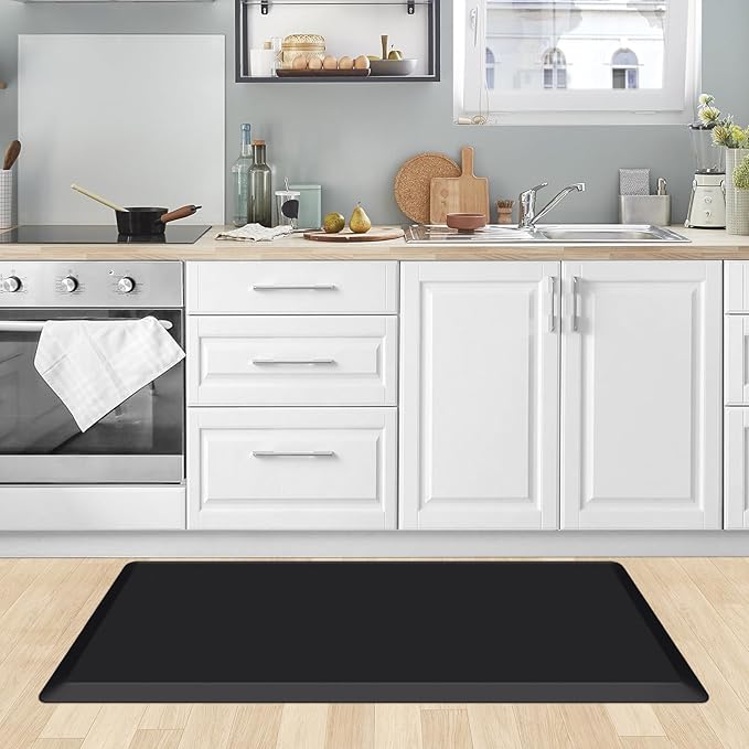 KitchenClouds Kitchen Mat Cushioned Anti Fatigue Rug 20"x39" Waterp...