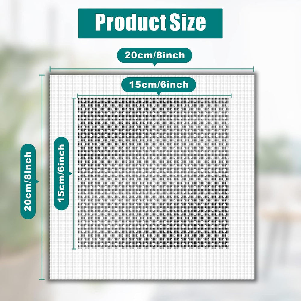 100Pcs 6 Inch Drywall Patch, Wall Repair Patches Wall Hole Repair Patch