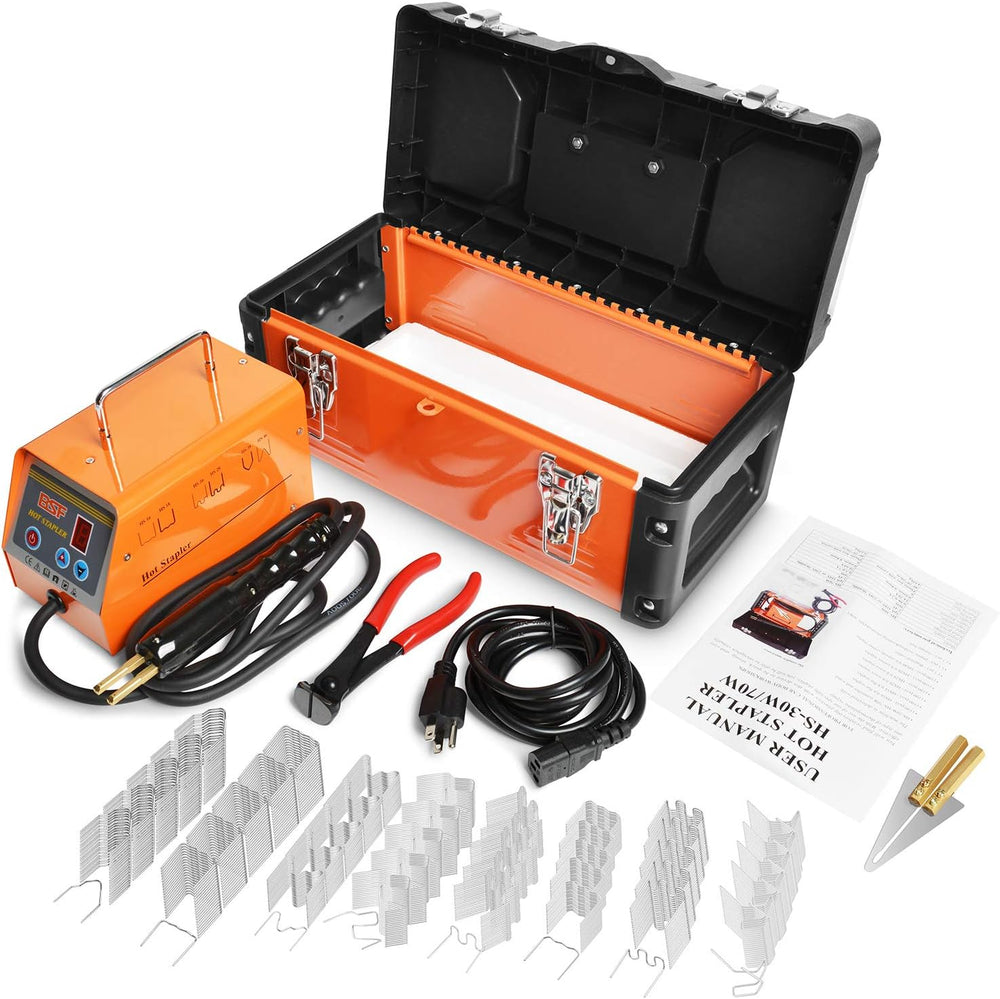 Plastic Welder Repair Machine Kit, 5-Level Adjustable Power, Bumper Plastic R...