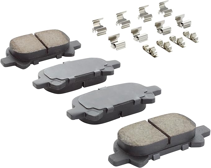 Premium Ceramic Rear Brake Pads Compatible