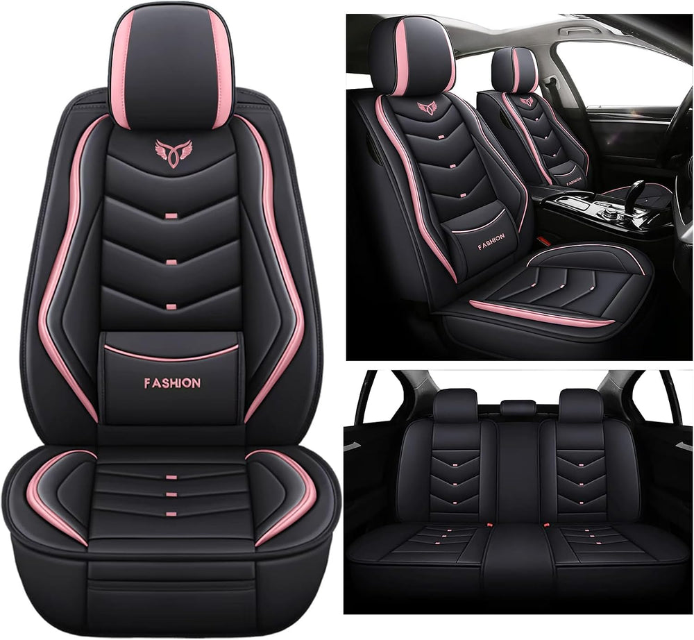 Car Seat Covers Full Set,Leather Seat Covers for Cars