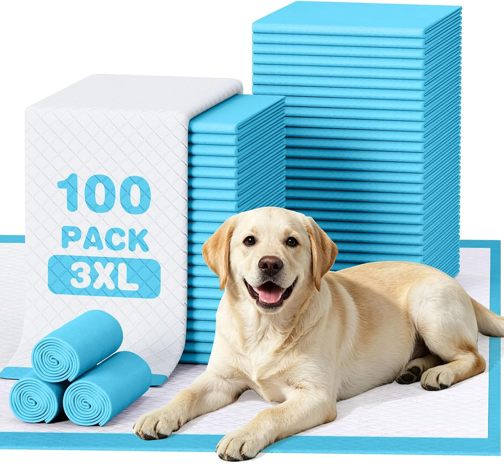 36"x36" Pee Pads for Dogs-100 Pack Super Absorbent XXXL Potty Pads ...