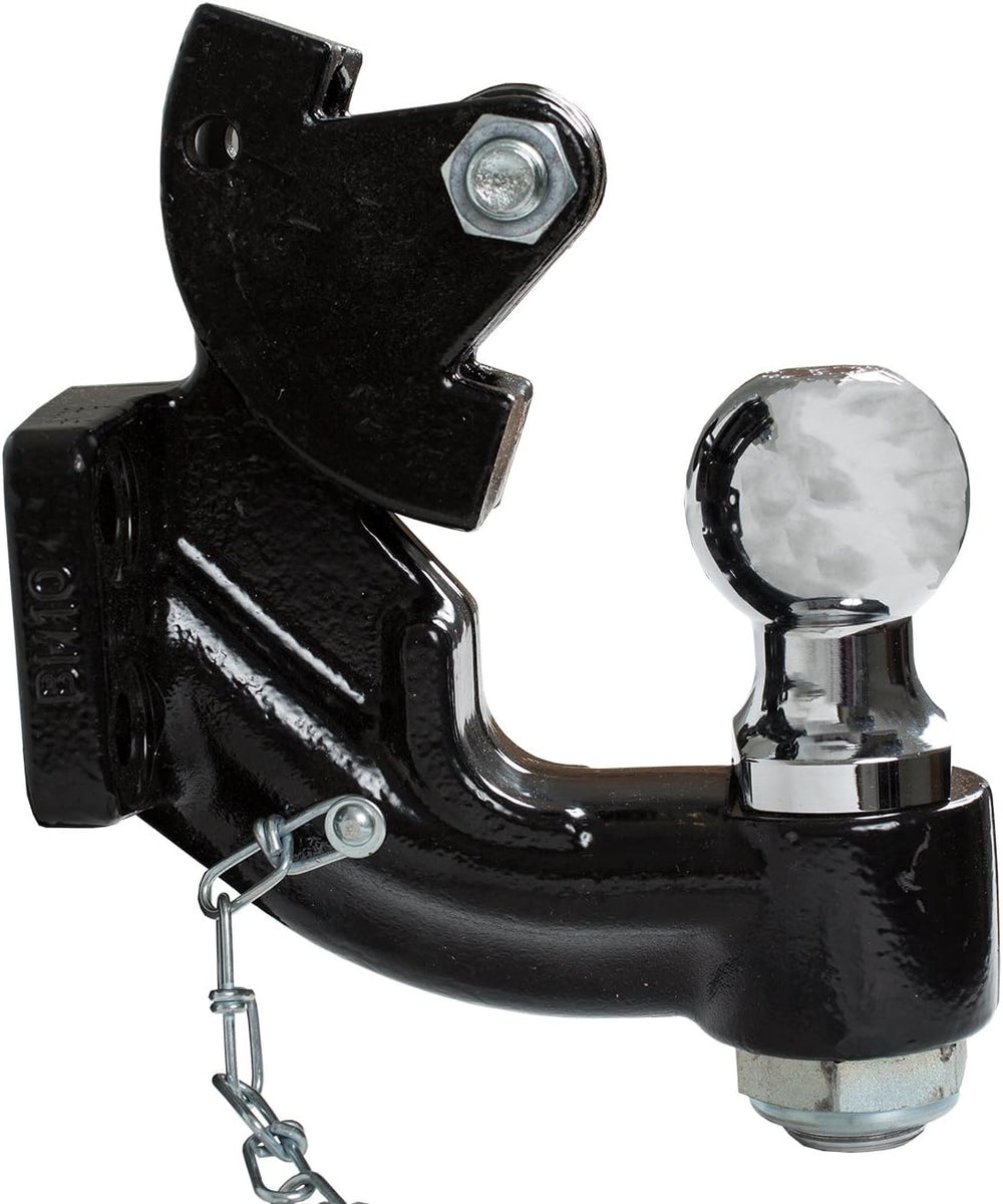 Buyers Products 10052 10 Ton Combination Hitch with 2 Inch Ball, Black