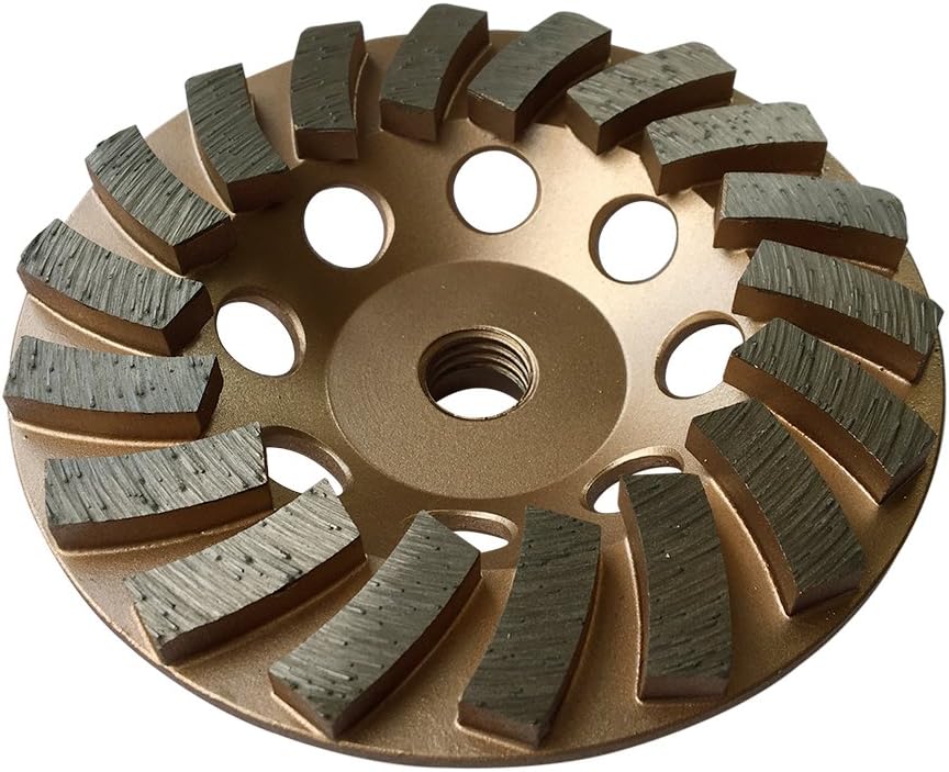 4.5" Diamond Grinding Wheel for Concrete Masonry 18 Segments 5/8"-11