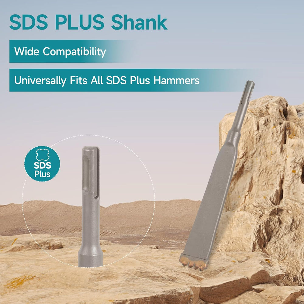 SDS Plus Shank Four-Tooth Chisel