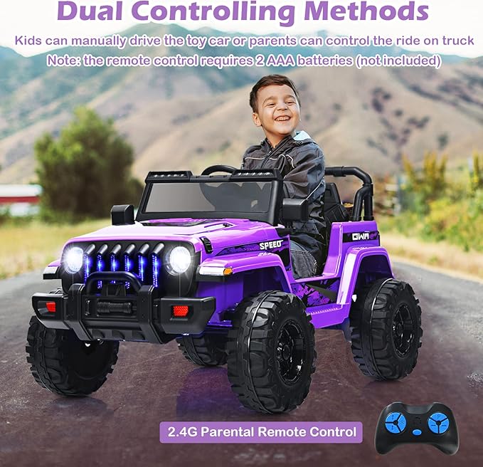 INFANS Kids Ride on Car Truck