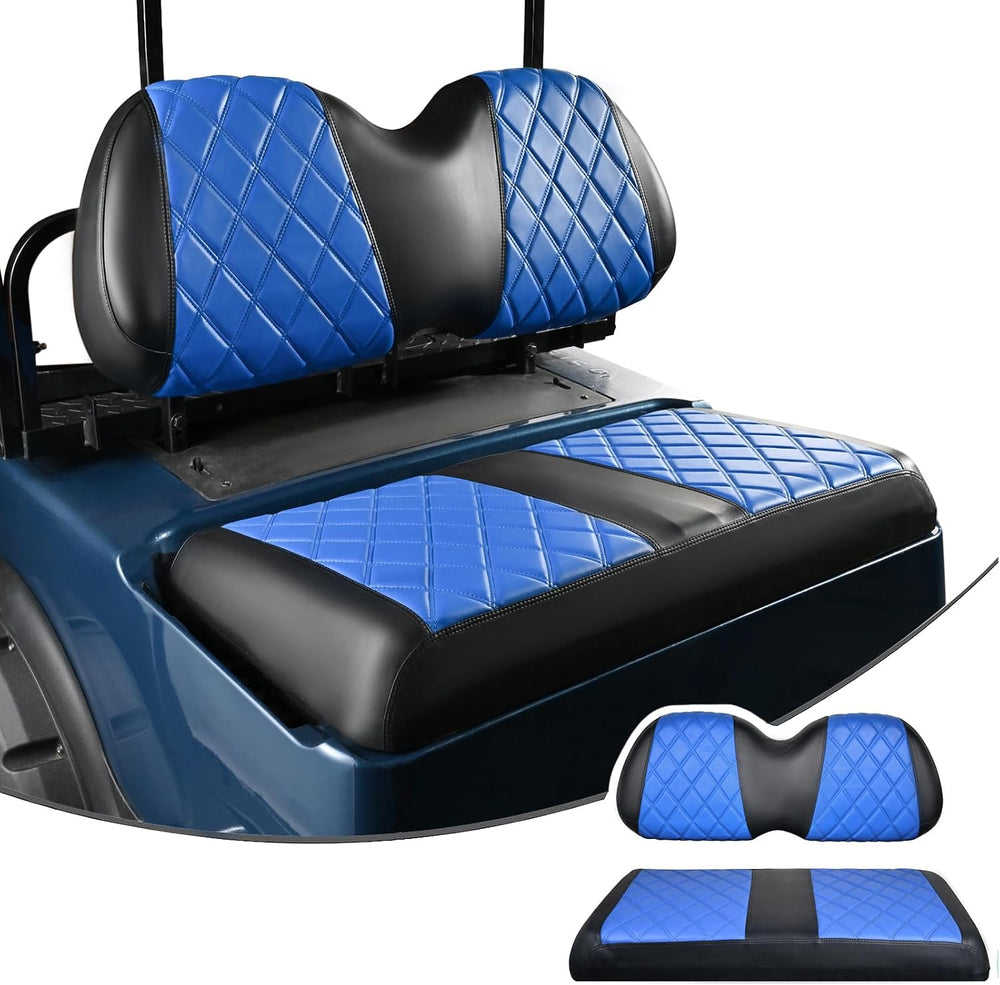 Golf Cart Diamond Vinyl Seat Covers Fits Club Car Precedent 2004-UP