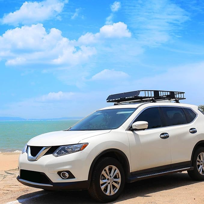 XCAR Roof Rack Basket Rooftop Cargo Carrier