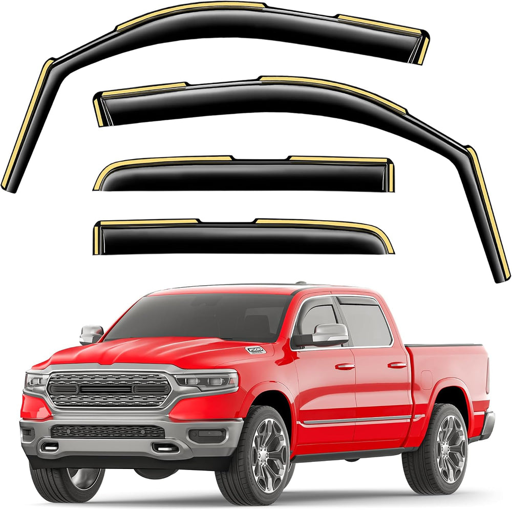 in-Channel Window Rain Guards Fit