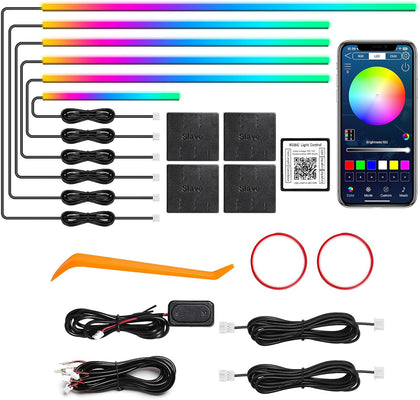 Dreamcolor Acrylic Interior Car LED Strip Light