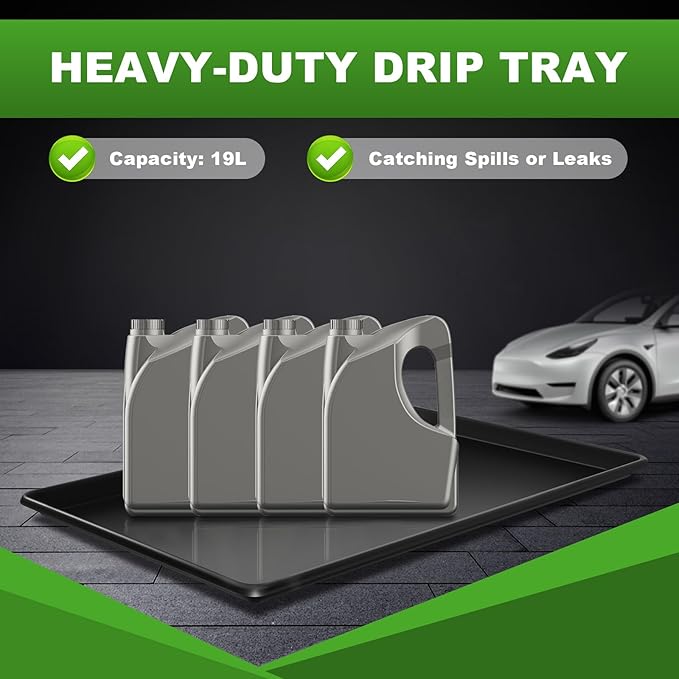 3 Pcs Extra Large Oil Drip Pan for Under Car