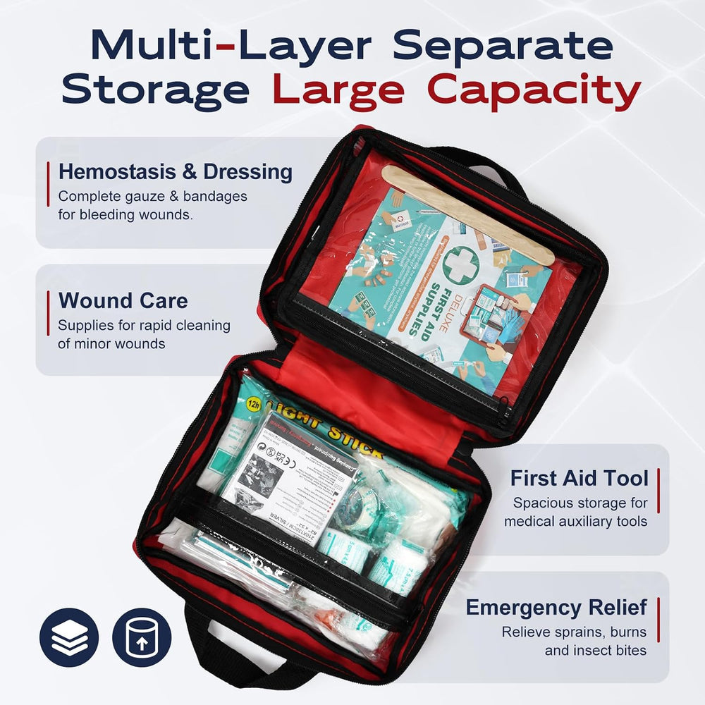 General Medi 309 Piece First Aid Kit - Emergency Kit