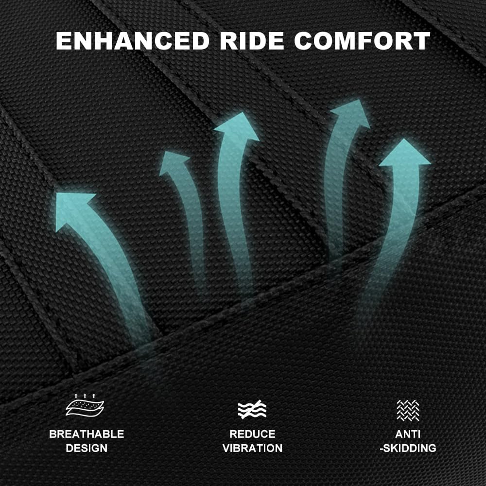 Non-Slip Gripper Seat Cover Fit for TRX 300 EX Sportrax 1993-2006 | PVC Leath...