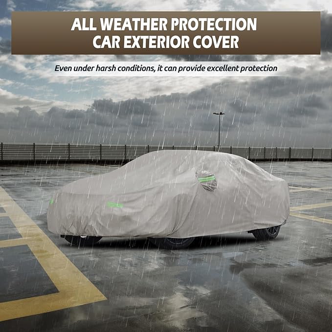 Migaven 6 Layers Car Cover Custom Fit