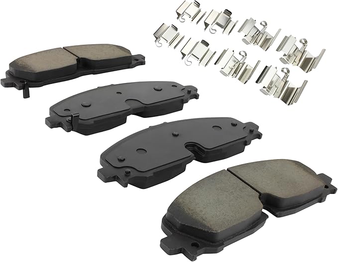 Premium Ceramic Front Brake Pads Compatible