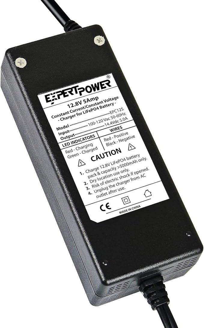 ExpertPower 12.8V 5A Smart Charger