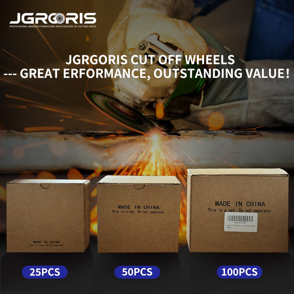 100 Count Cut Off Wheels 4 1/2 Inch, General Purpose Cutting Wheel