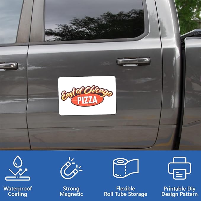 Custom Car Magnet Signs for Businesses 2 pk
