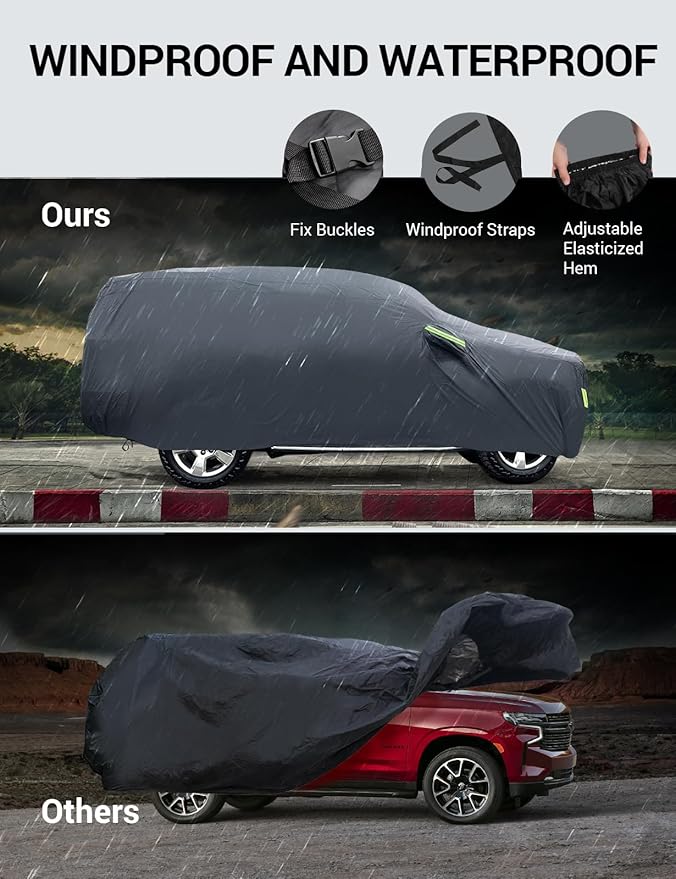 Proadsy 2025 Upgrade Car Cover for Nissan Rogue 2020-2024 2025, Waterproof All