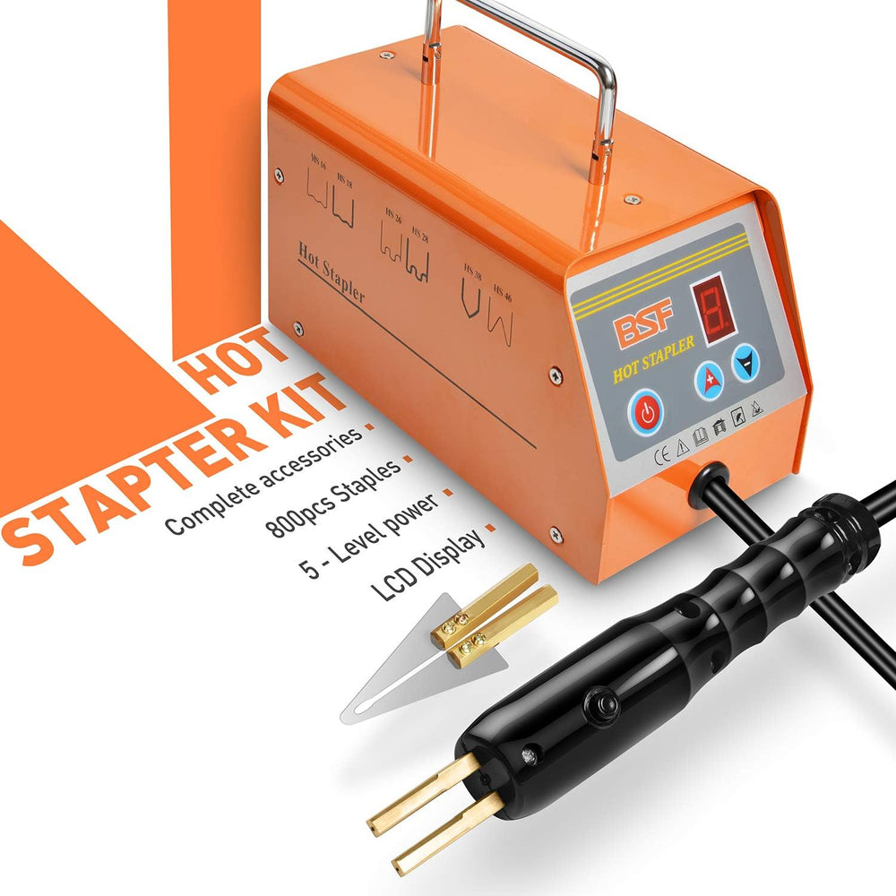 Plastic Welder Repair Machine Kit, 5-Level Adjustable Power, Bumper Plastic R...