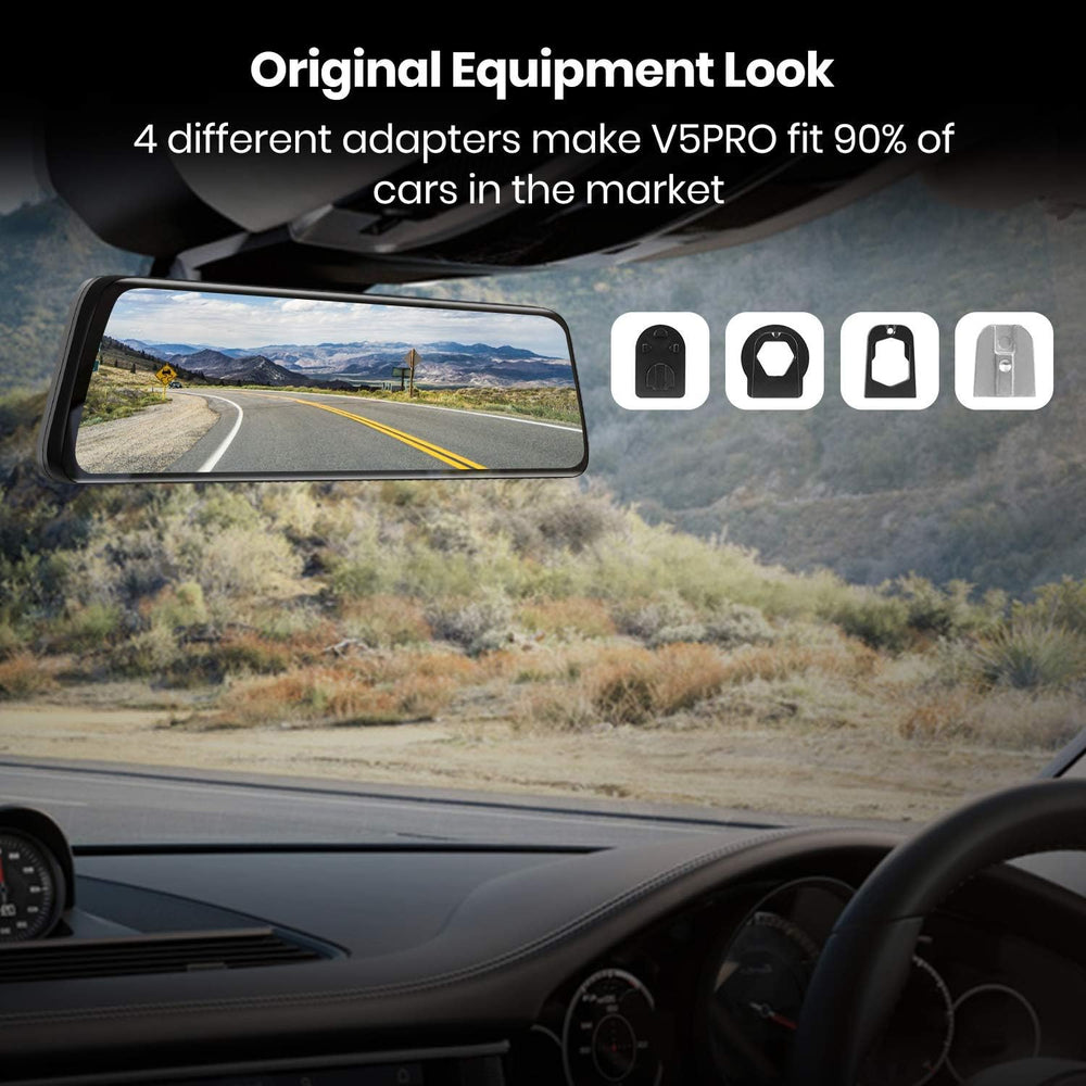 AUTO-VOX V5PRO 1080P 9.35'' OEM Rear View Mirror Camera