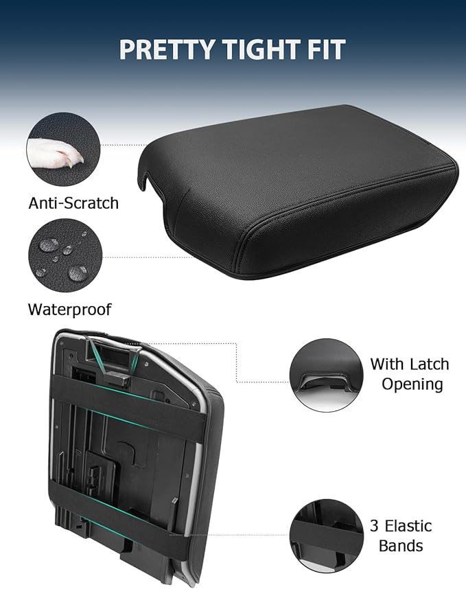 Center Console Cover for Toyota Tundra Accessories 2007-2013 & Toyota Seq...