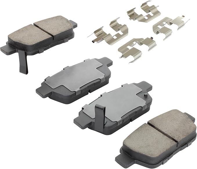 Premium Ceramic Rear Brake Pads Compatible